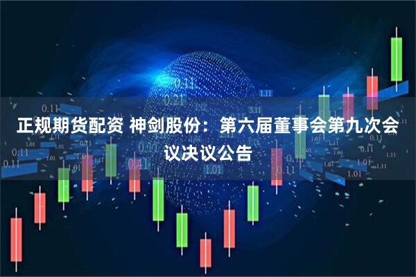 正规期货配资 神剑股份：第六届董事会第九次会议决议公告