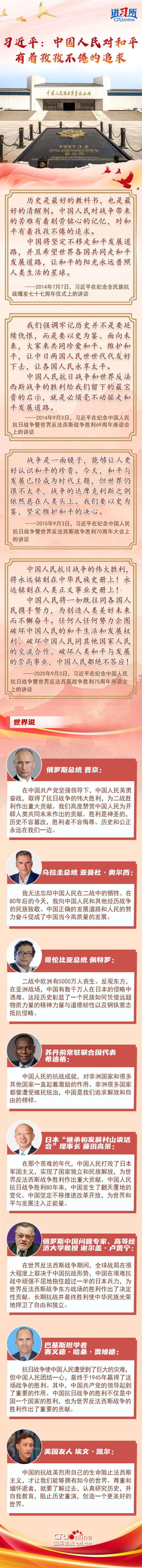 股票配资选一起配资网 【讲习所·抗战胜利80周年】习近平：中国人民对和平有着孜孜不倦的追求_大皖新闻 | 安徽网